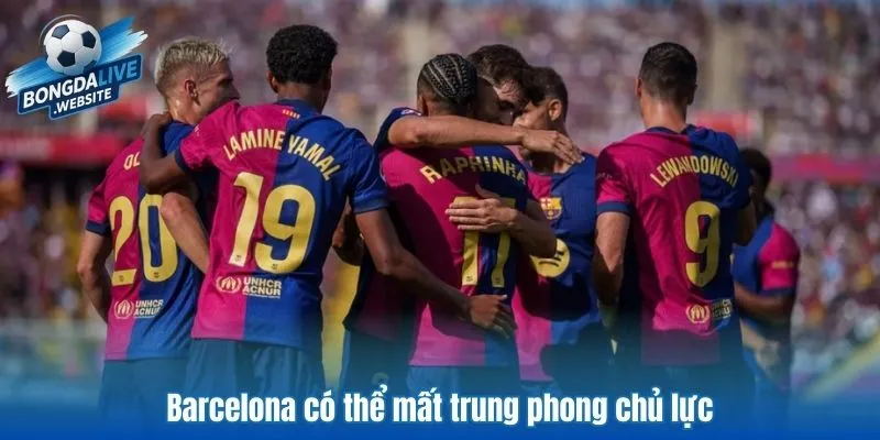 Barcelona có thể mất trung phong chủ lực